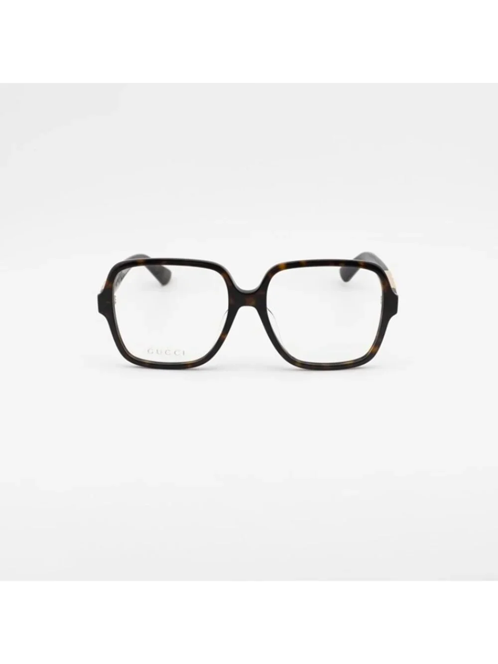 Gucci GG1193OA 002 Eyeglasses Havana 57mm Square Frame